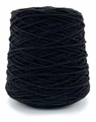 Hilaza de Algodón (Negro)