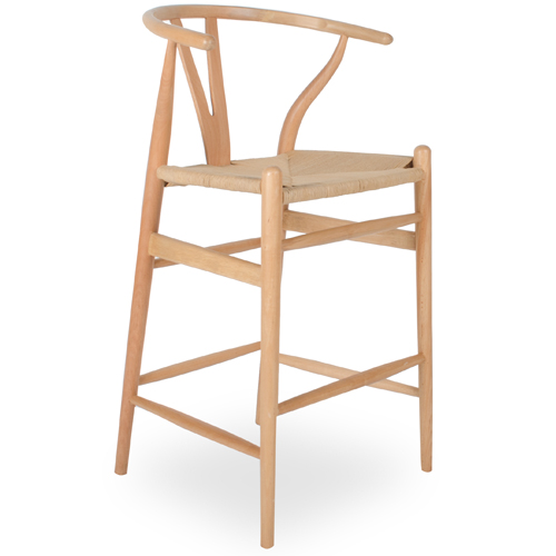 Banco Auguri Counter (Haya Natural, Piel Fargo Camel)